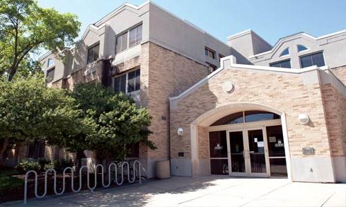 Photo of exterior of Hilger Hall